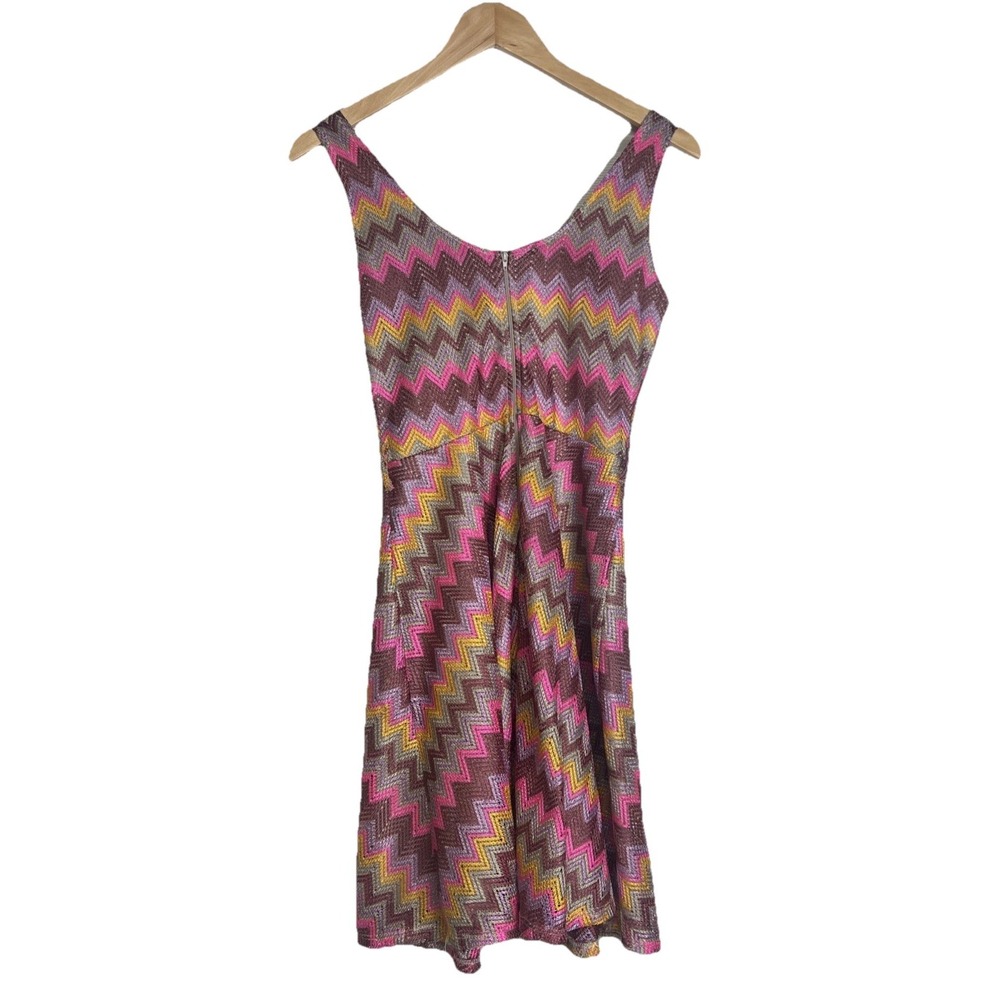 Daisy Shoppe Women's Dress Multi Color Size M Medium 1/2 Zip - Picture 2 of 5